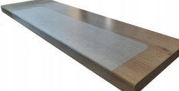 Nakładki na schody drewniane dębowe GLASS 20x90cm