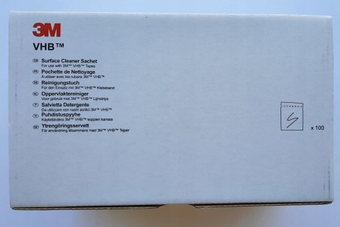 Chusteczki 3M na schody do aplikacji folii GLASS