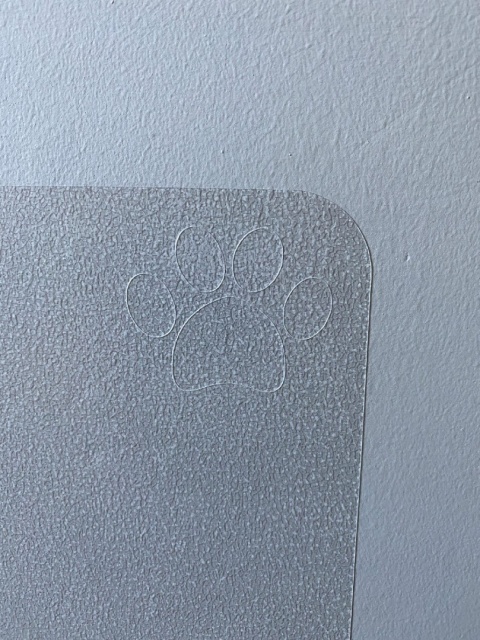 PetWALL transparent wall protection mat, 60 x 300 cm