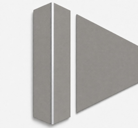 Narożnik aluminiowy CornerAlu WallG™ GY 5x5x50cm