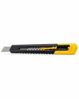 Utility knife with a snap-off blade for cutting GLASS-type film