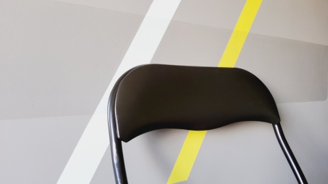 Wall PRO™ transparent crash barrier, 30 x 120 cm, colourless, transparent, thick film