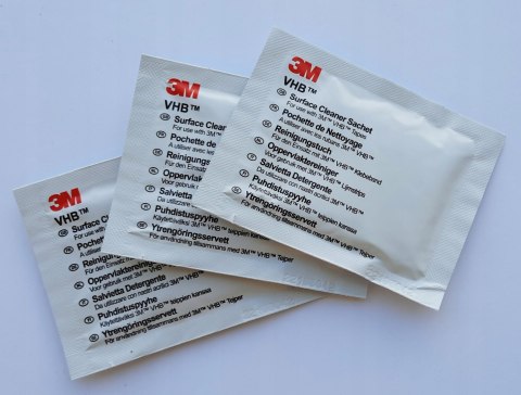 Chusteczki 3M na schody do aplikacji folii GLASS Chusteczki 3M na schody do aplikacji folii GLASS