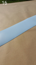 Odbojnica samoprzylepna WallC™, BU1-pastelowy błękit, 15x138cm (nr 16)