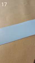 Odbojnica samoprzylepna WallC™, BU1-pastelowy błękit, 12x235cm (nr 17)