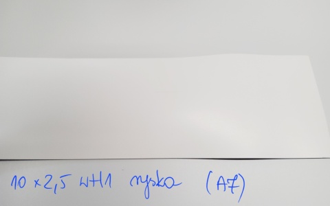 *Odbojnica samoprzylepna WallC™, WH1-biały, 10x250cm (A7) *Odbojnica samoprzylepna WallC™, WH1-biały, 10x250cm (A7)