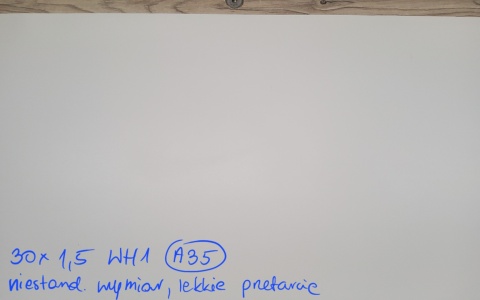 *Odbojnica samoprzylepna WallC™, WH1-biały, 30x150cm (A35) *Odbojnica samoprzylepna WallC™, WH1-biały, 30x150cm (A35)