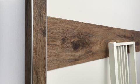 Narożnik aluminiowy CornerAlu WallWOOD™ dąb L2 5x5x50cm