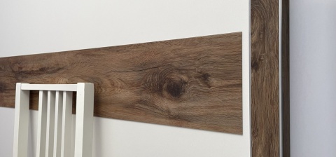 Narożnik aluminiowy CornerAlu WallWOOD™ dąb L2 5x5x50cm