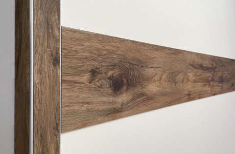 Narożnik aluminiowy CornerAlu WallWOOD™ dąb L2 5x5x100cm