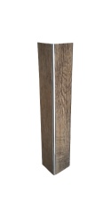 Narożnik aluminiowy CornerAlu WallWOOD™ dąb BN4 5x5x150cm