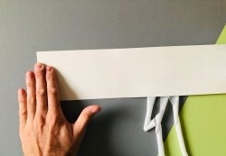 Odbojnica samoprzylepna WallC™, GN1-pastelowa zieleń, 15x250cm