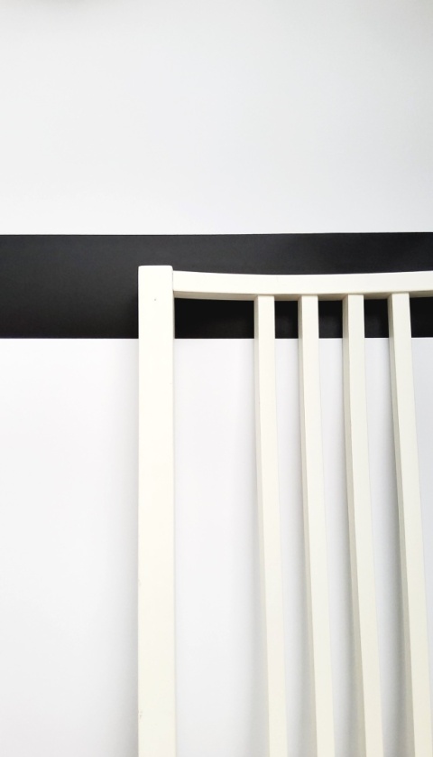 Odbojnica ścienna dekoracyjna WALLex 30x120cm BLK