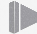 Narożnik aluminiowy CornerAlu Wall Art™ 5x5x100cm
