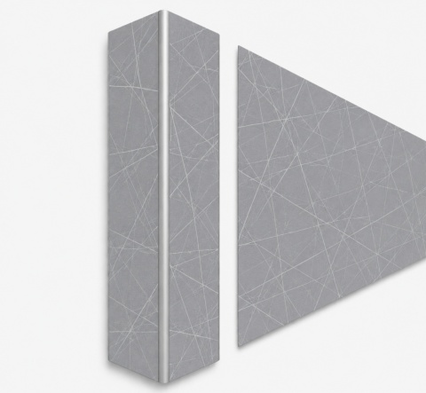 Narożnik aluminiowy CornerAlu Wall Art™ 5x5x100cm