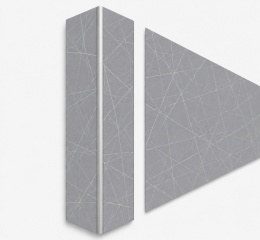 Narożnik aluminiowy CornerAlu Wall Art™ 5x5x150cm