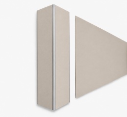 Narożnik aluminiowy CornerAlu WallC™ BN1 5x5x100cm