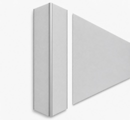 Narożnik aluminiowy CornerAlu WallC™ GY1 5x5x100cm