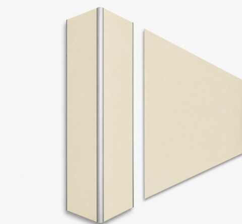 Narożnik aluminiowy CornerAlu WallC™ YE1 5x5x150cm
