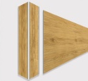 Narożnik aluminiowy CornerAlu WallWOOD™ dąb BN2 5x5x50cm
