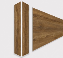 Narożnik aluminiowy CornerAlu WallWOOD™ dąb L2 5x5x100cm
