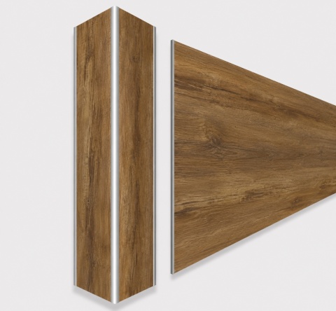Narożnik aluminiowy CornerAlu WallWOOD™ dąb L2 5x5x150cm