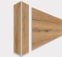 Narożnik aluminiowy CornerAlu WallWOOD™ dąb NO2 5x5x100cm