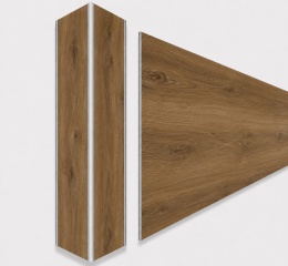 Narożnik aluminiowy CornerAlu WallWOOD™ dąb WN1 5x5x50cm