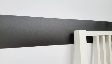 Odbojnica ścienna dekoracyjna WALLex 10x200cm BLK