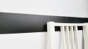 Odbojnica ścienna dekoracyjna WALLex 10x300cm BLK